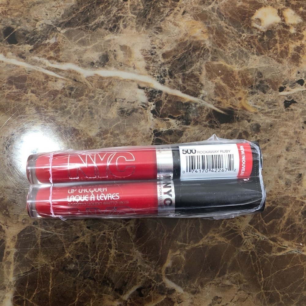 Four NYC liquid lipstick sealed bundle​